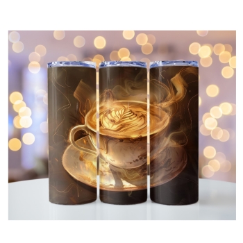 20 oz Tasse mit Kaffee Motiv 3